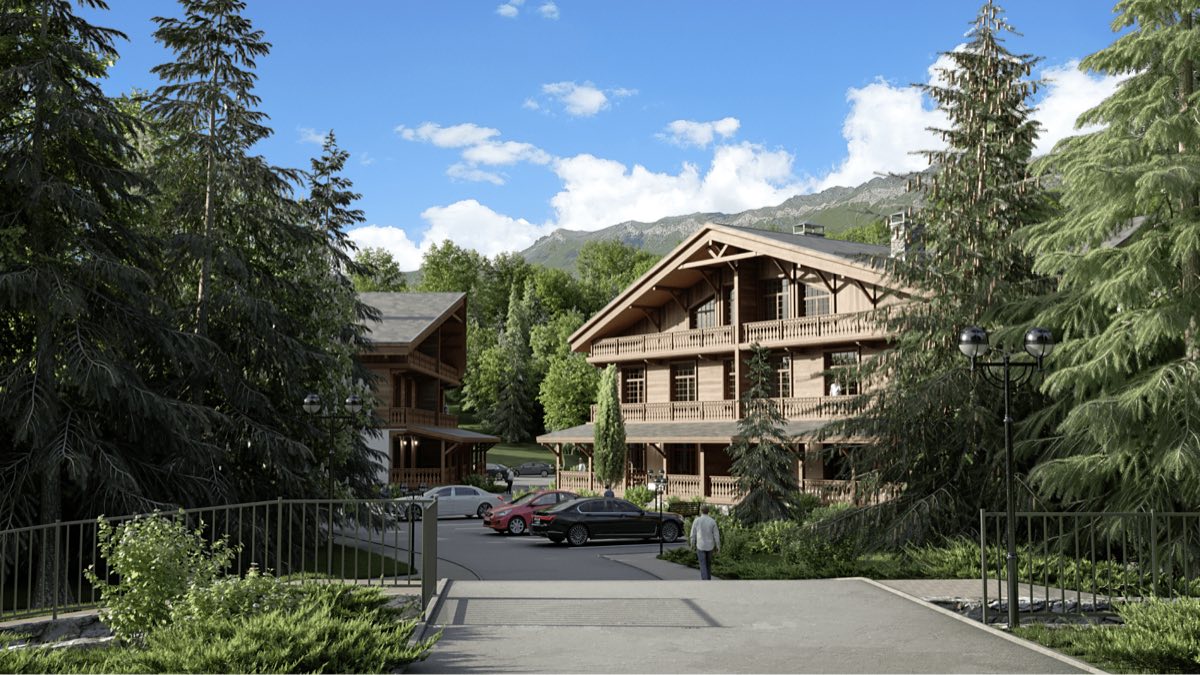 Входные группы Atmosfera Resort Residence