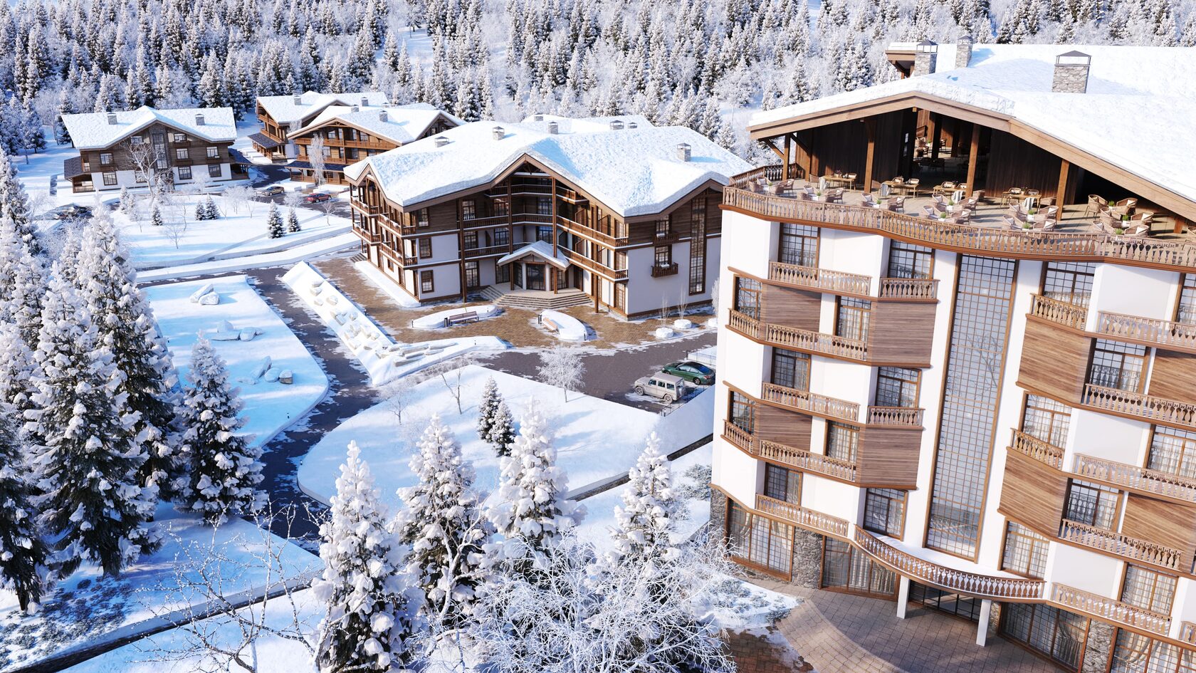 Круглогодичный сценарий проживания в Atmosfera Resort Residence