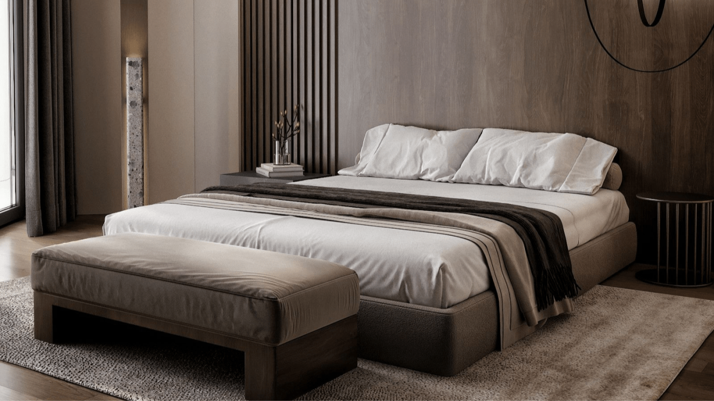 Гостиная и отделка шале Atmosfera Resort Residence