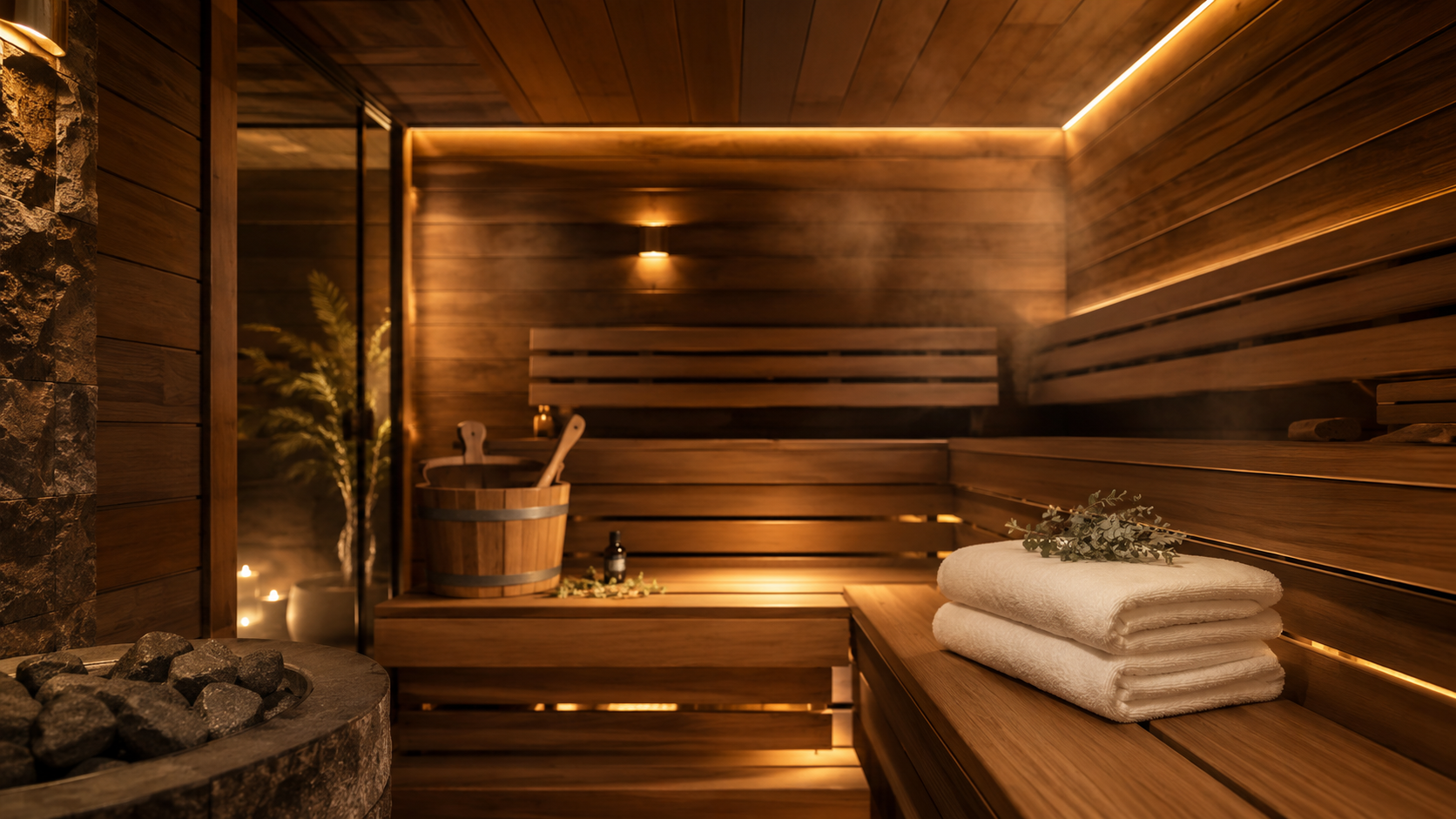 Сауна и wellness-среда Atmosfera Resort Residence