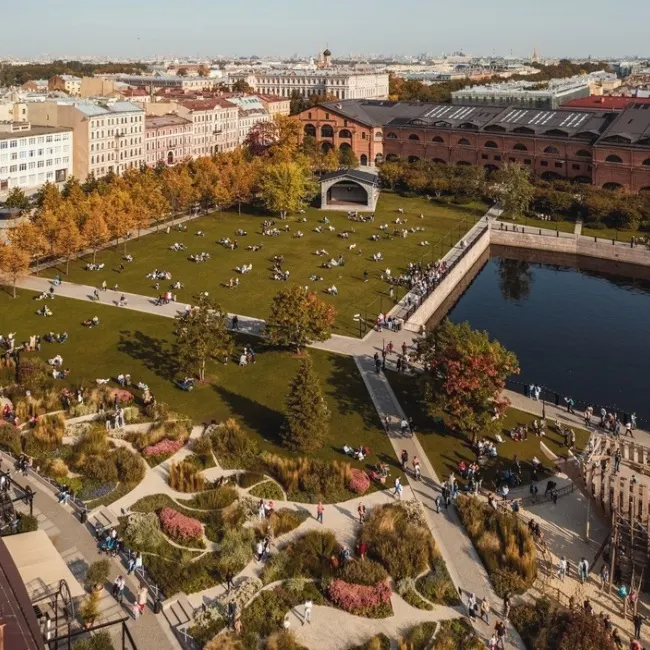 Новая Голландия в историческом центре Санкт-Петербурга