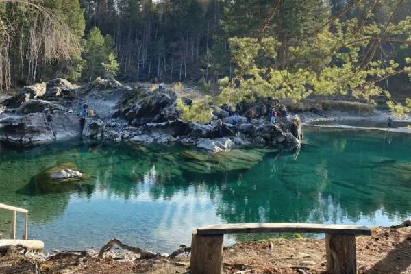 Голубые озёра в Чемальском районе