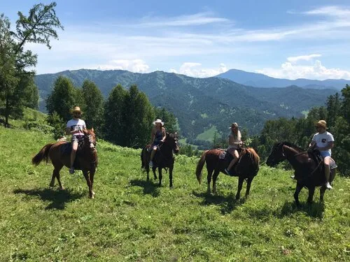 Конные прогулки в Олимпе