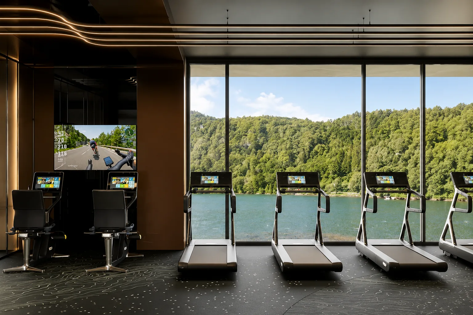 Bionic gym с панорамным видом