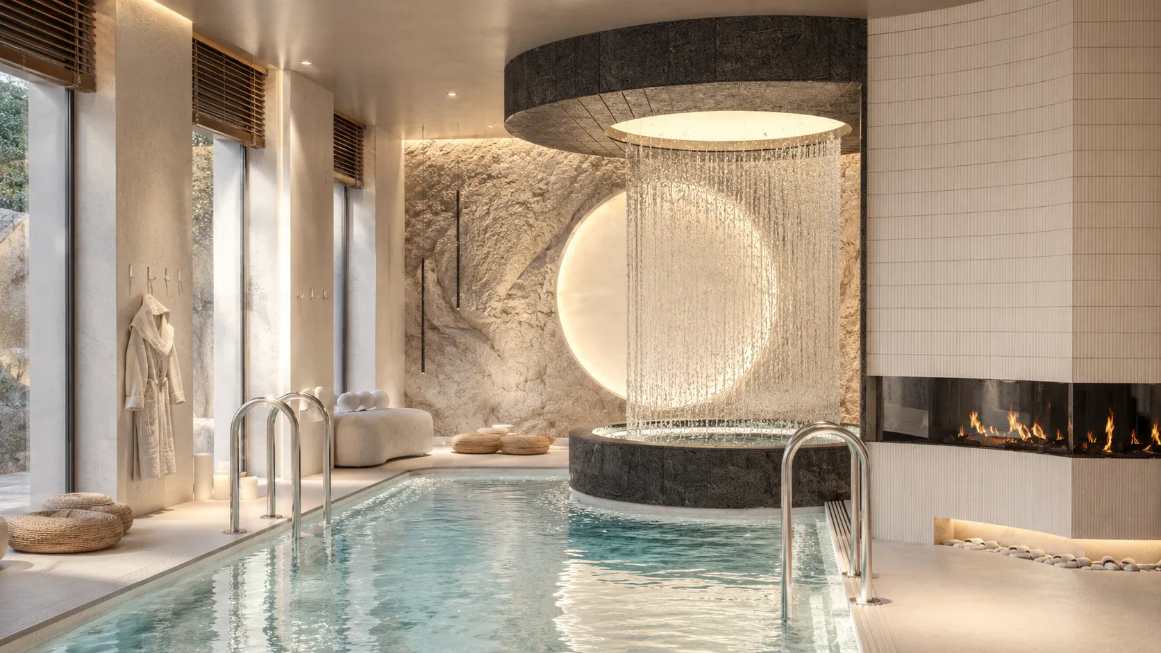 Крытый бассейн и SPA-пространство Rizalta Resort