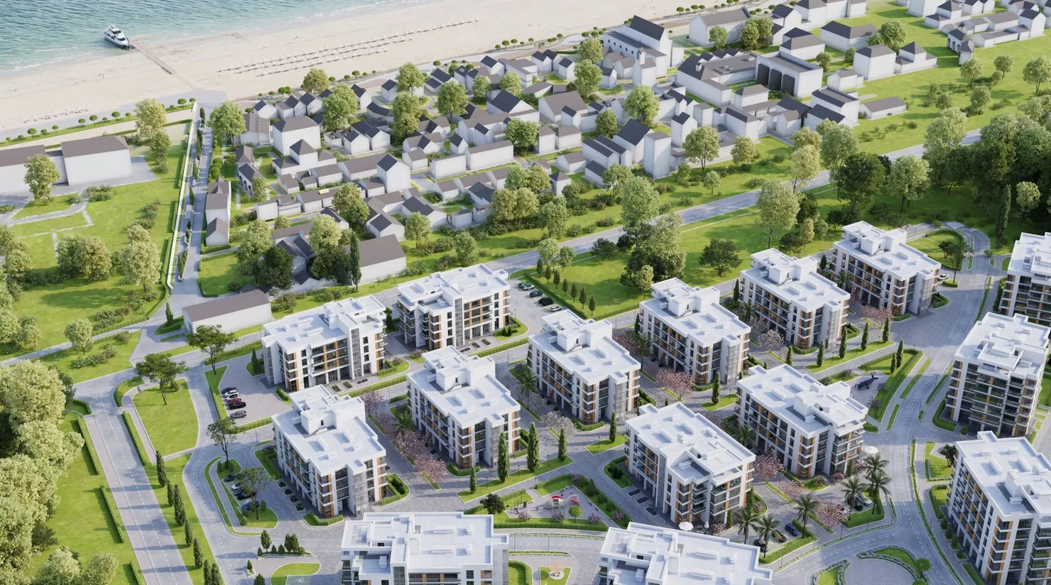Генеральный вид курортного комплекса «Сады Киммерии»
